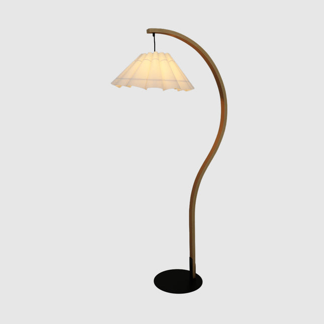 Esther Floor Lamp Vintage Mid-Century Modern Sculptural Design.