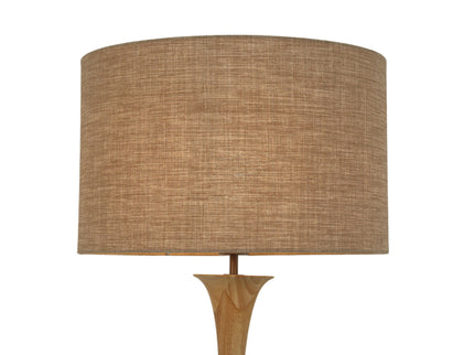 Soraya Floor Lamp Oak Walnut Modern Wooden Floor Lamp for Living Room.
