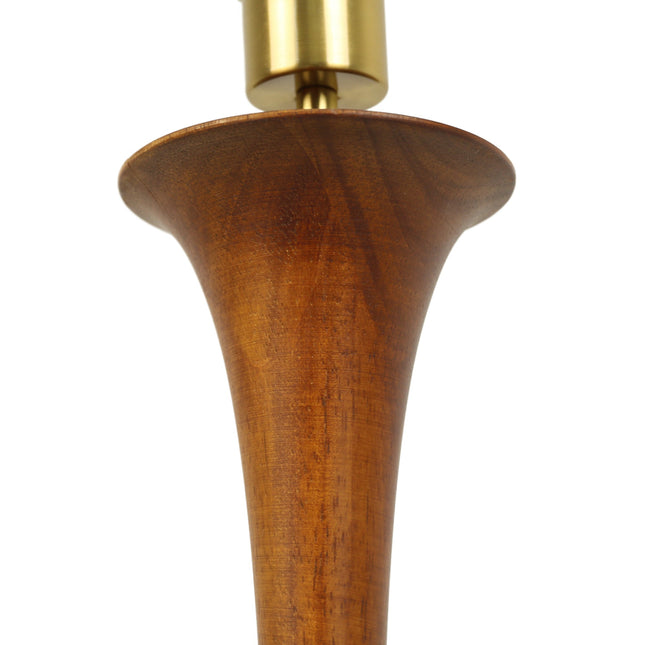 Soraya Floor Lamp Oak Walnut Modern Wooden Floor Lamp for Living Room