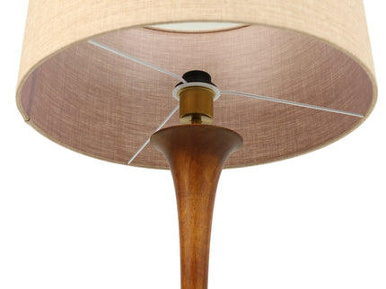 Soraya Floor Lamp Oak Walnut Modern Wooden Floor Lamp for Living Room