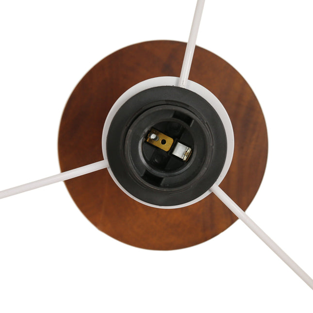 Soraya Floor Lamp Oak Walnut Modern Wooden Floor Lamp for Living Room
