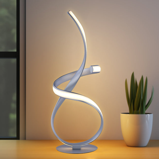 Ainhoa Table Lamp Gold Chrome Modern Decorative Lighting.