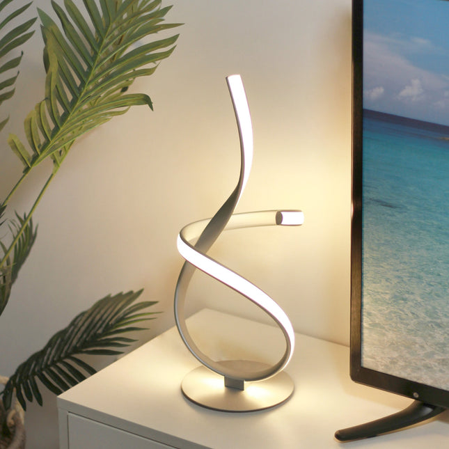 Ainhoa Table Lamp Gold Chrome Modern Decorative Lighting.