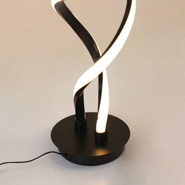 Acropora LED Table Lamp Gold Black Modern Stylish Indoor Lighting.