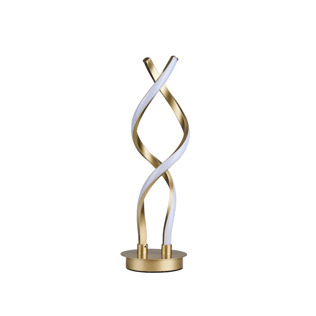 Acropora LED Table Lamp Gold Black Modern Stylish Indoor Lighting.