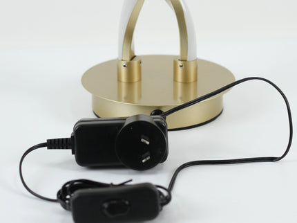 Acropora LED Table Lamp Gold Black Modern Stylish Indoor Lighting.