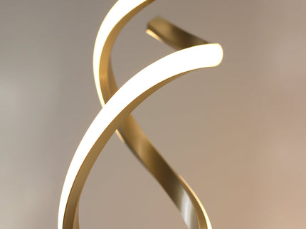 Acropora LED Table Lamp Gold Black Modern Stylish Indoor Lighting.