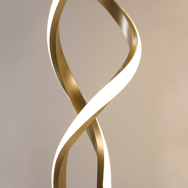 Acropora LED Table Lamp Gold Black Modern Stylish Indoor Lighting.