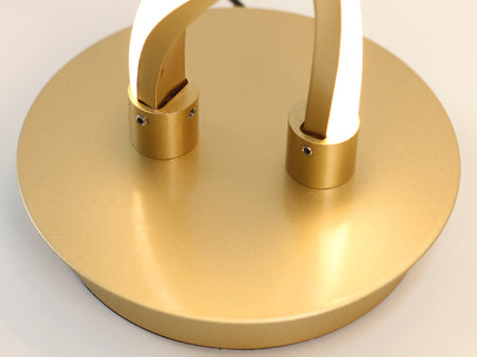 Acropora LED Table Lamp Gold Black Modern Stylish Indoor Lighting.