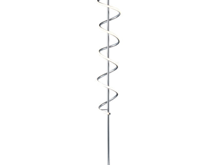 Cirrhi LED Floor Lamp Chrome Black Modern Indoor Lighting.
