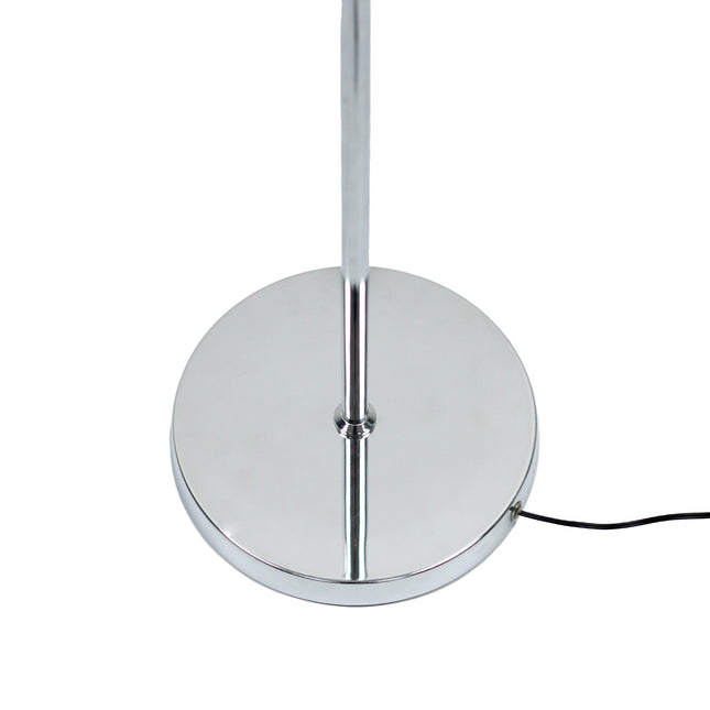 Cirrhi LED Floor Lamp Chrome Black Modern Indoor Lighting.