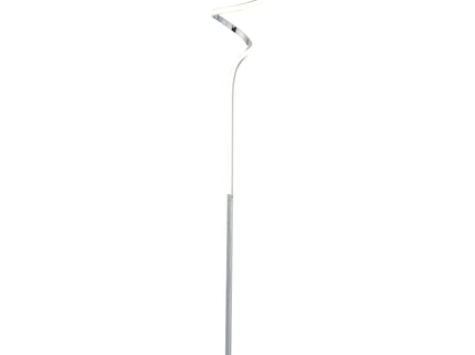 Chipper LED Floor Lamp Black Chrome Modern Stylish Lighting