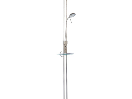 Seed USB LED Mother & Child Floor Lamp Black Satin Chrome Antique Brass.