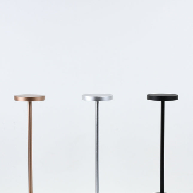 Portable LED Bar Table Lamp Copper Black Silver Modern Touch Light.