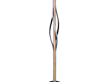 Bonnie LED Floor Lamp Modern Curvy Design with Dimmable Light.