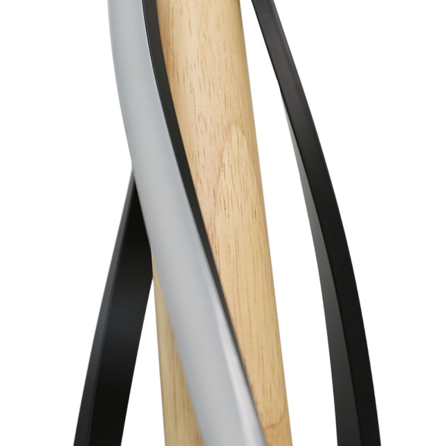 Bonnie LED Floor Lamp Modern Curvy Design with Dimmable Light.