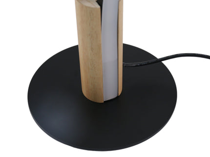 Estelle LED Table Lamp Modern Wave Design with Dimmable Light.