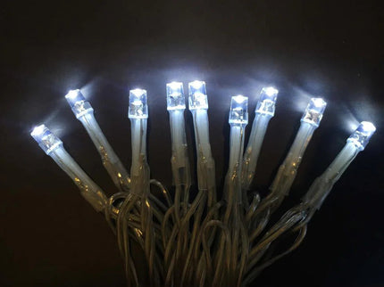 COOL WHITE 30 Led Christmas Battery Fairy Lights