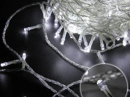COOL WHITE 400 LED Fairy Lights Battery Operated