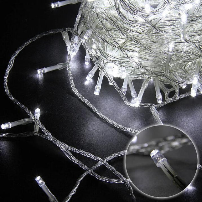 COOL WHITE 400 LED Fairy Lights Battery Operated