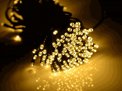 100 Warm White Led Fairy Light Chain 4.95m