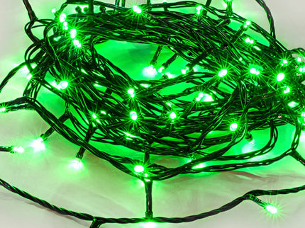 240 Green Led Fairy Light Chain 16.8m