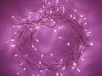 240 PINK Led Fairy Light Chain 16.8m