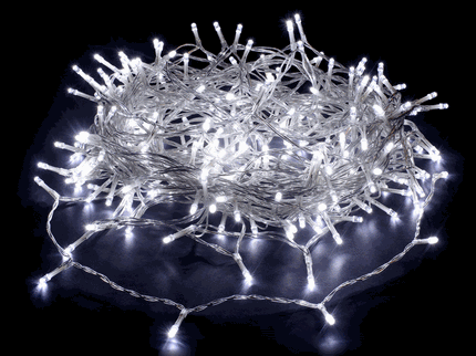 240 Cool White Led Fairy Light Chain 16.8m