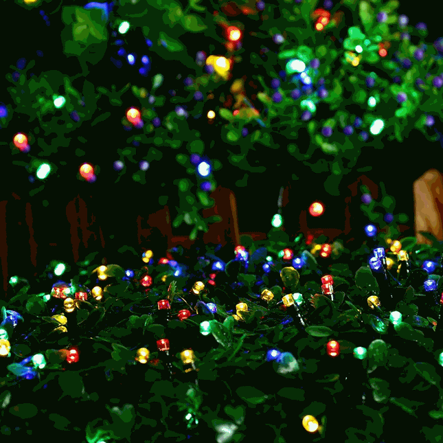 520 Multicolour Led Fairy Light Chain 51.9m Connectable