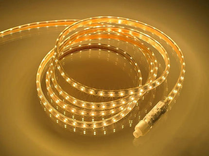 10m WARM WHITE SOLAR Led Christmas Rope Light