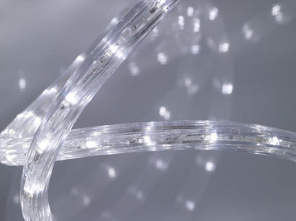 10m COOL WHITE Led SOLAR Christmas Rope Light