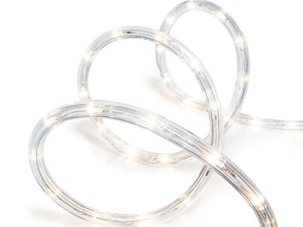 10m COOL WHITE Led SOLAR Christmas Rope Light