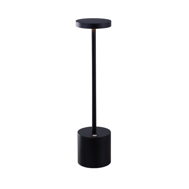 Portable LED Bar Table Lamp Copper Black Silver Modern Touch Light.