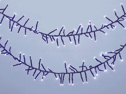 1000 COOL WHITE Digital Fairy Lights 25m