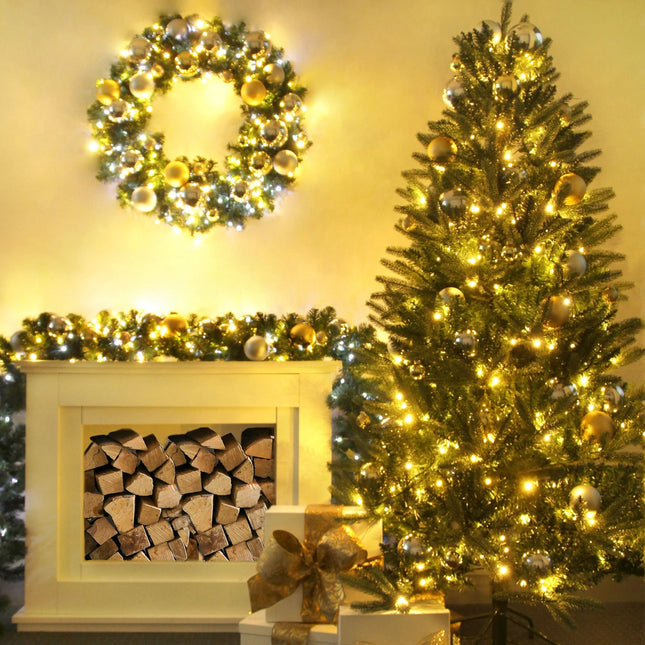420 Dual Colour LED Fairy Lights Warm White &¬†Multicolour
