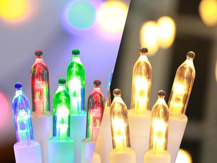 420 Dual Colour LED Fairy Lights Warm White &¬†Multicolour