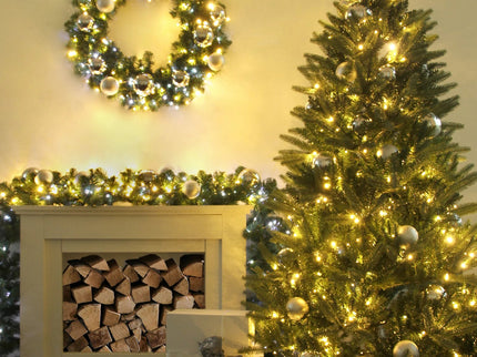 420 Dual Colour LED Fairy Lights Warm White / Cool White