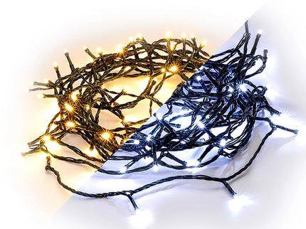 420 Dual Colour LED Fairy Lights Warm White / Cool White