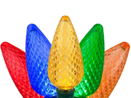 200 Multicolour Led Pinecone Fairy Light 19.8m