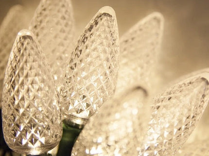 200 Warm White Led Pinecone Fairy Light 19.8m