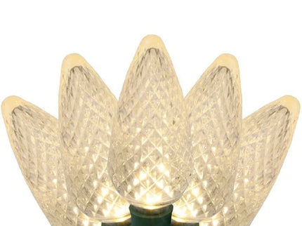 50 Warm White Pinecone Fairy Light 9.8m Connectable