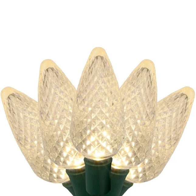 50 Warm White Pinecone Fairy Light 9.8m Connectable