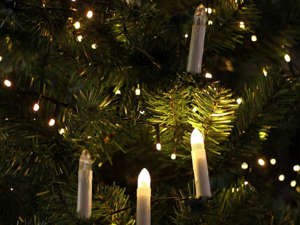 10 Led Candle Fairy Lights Warm White 4.5m