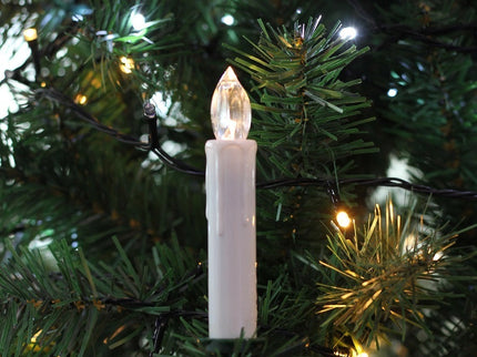 8 Set Led Candle Christmas Tree Fairy Lights Battery