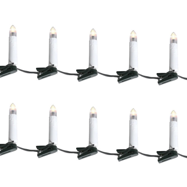 8 Set Led Candle Christmas Tree Fairy Lights Battery