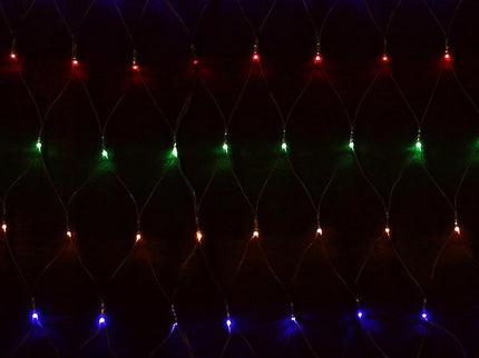 160 MULTICOLOUR Led Net Light Dual Power