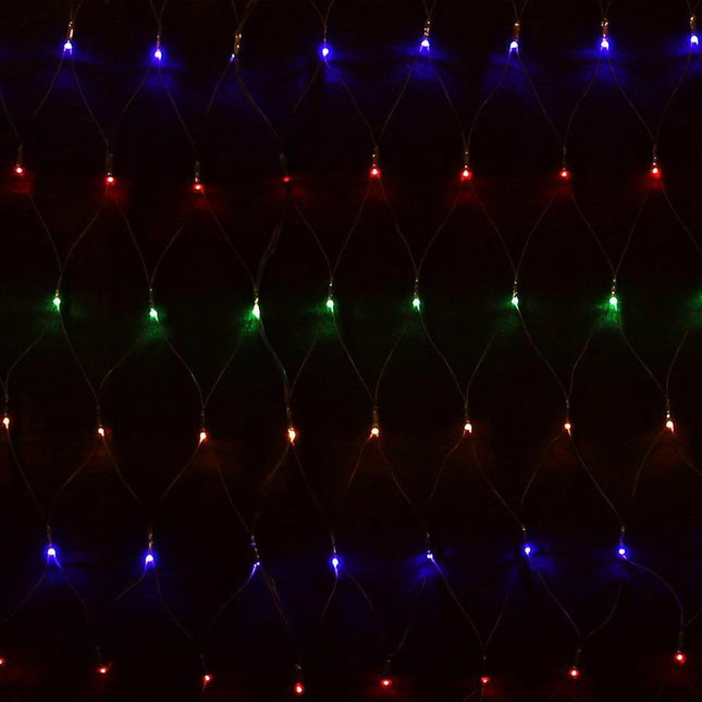 160 MULTICOLOUR Led Net Light Dual Power