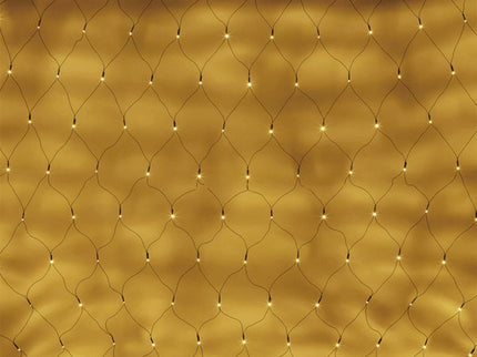 160 WARM WHITE Led Net Light Dual Power