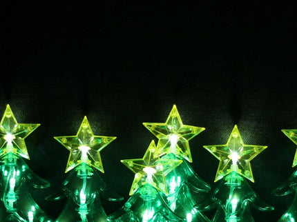 Christmas Tree Stakes LED Dual Power 2.25m Set of 6