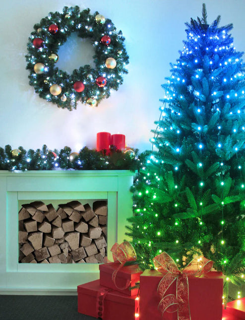 RGB Multicolours 308 LED Fairy Lights